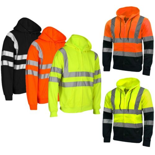 Kapton HV311 hi vis full zip hoodie main image