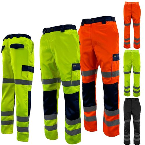 HV516 hi vis heavy duty cargo trousers gallery