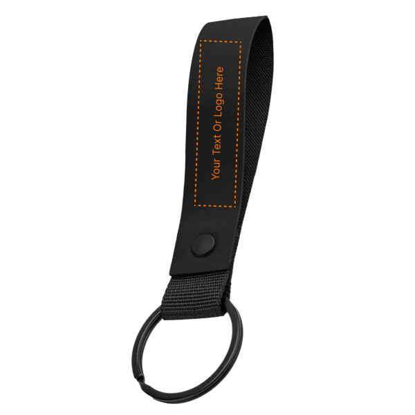 BagBase Matte PU Keyring