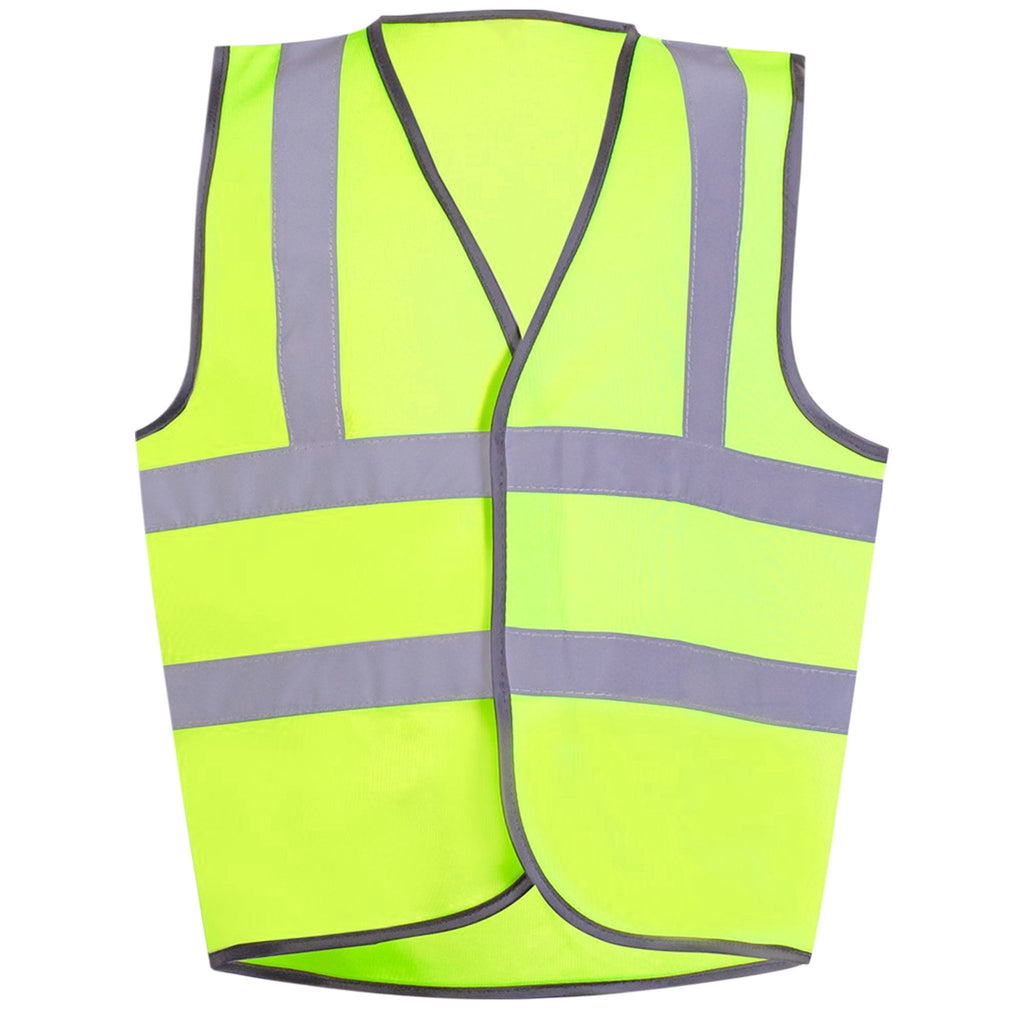 HVK301 kids hi vis safety vest in yellow