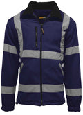 Standsafe HV022 hi vis fleece jacket in navy