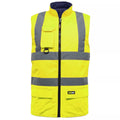 HV037 reversible bodywarmer in plain reverse