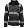 Standsafe HV022 hi vis fleece jacket in black